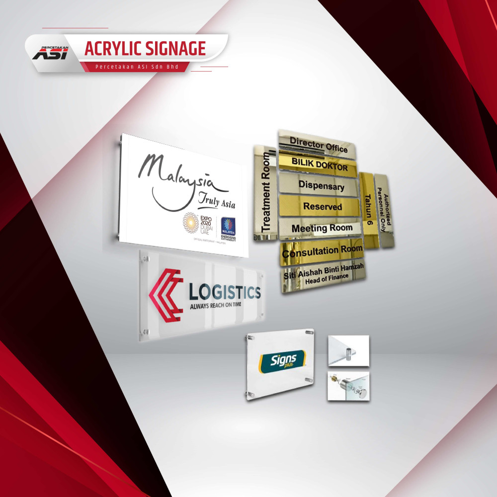 Acrylic Signage Acrylic Signage